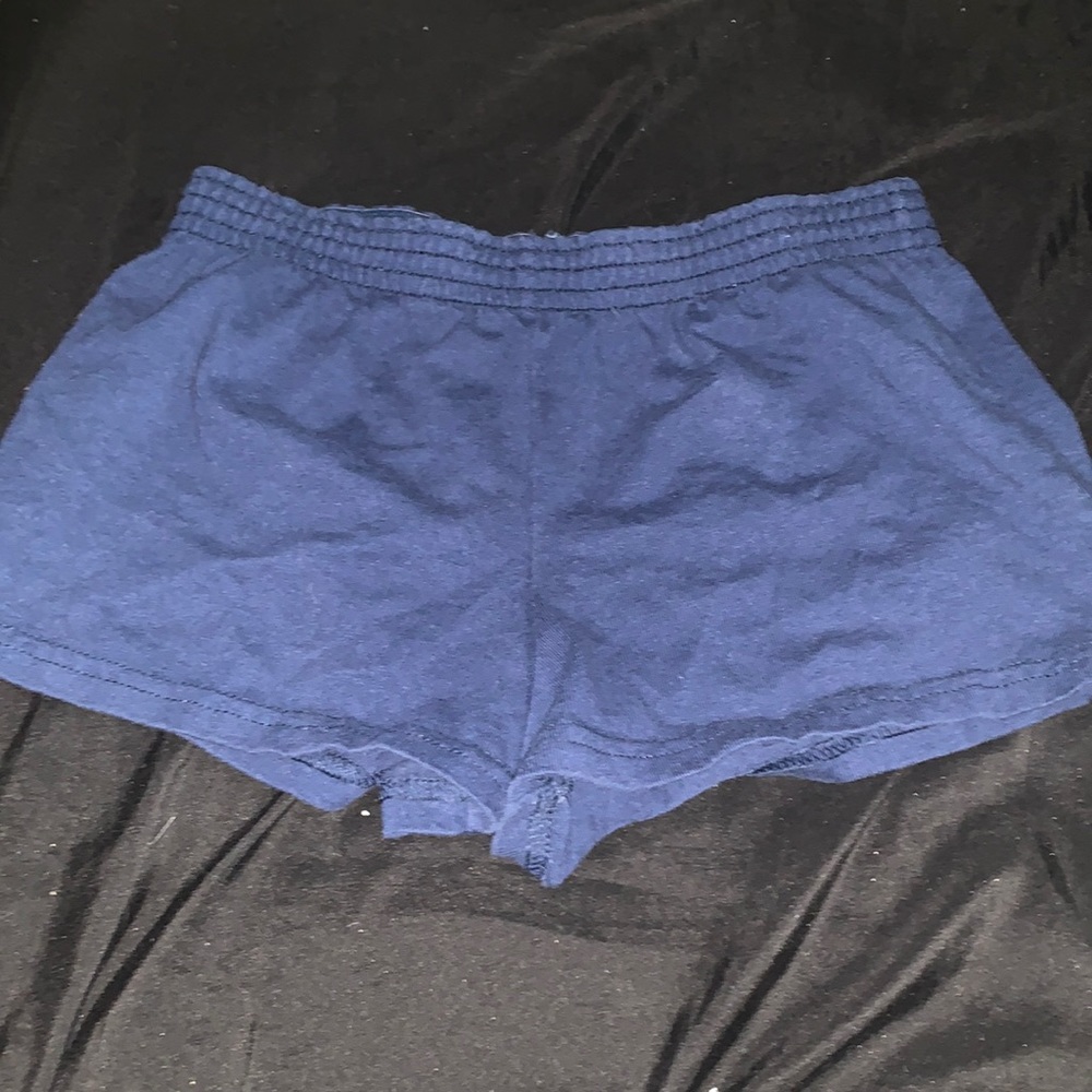 Low Rise Navy Soffe Shorts